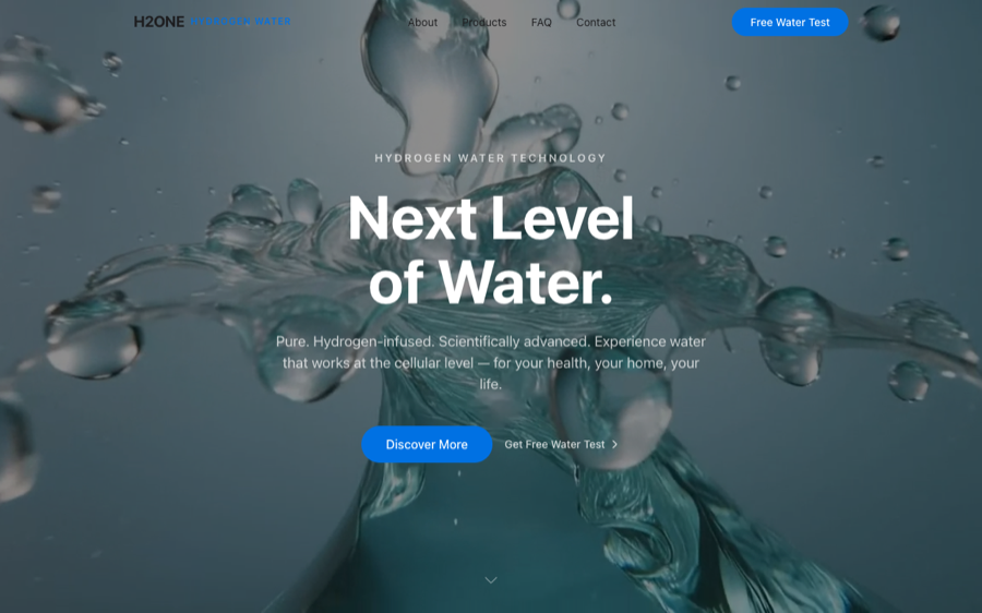 H2ONE website